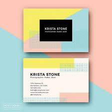 We have free business card templates available in all standard sizes (2 x 2, 2 x 3.5, and 1.75 x 3.5). Business Card Templates Design Customizable Adobe Photoshop Format Geometric Colorblock Pop Graphic Design Business Card Business Card Template Design Name Card Design