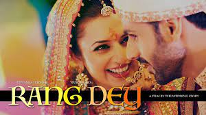 Mujhe Rang Dey Mere Meherma Lyrics Divyanka Tripathi Vivek Dahiya Wedding Song