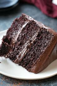 Chocolate Blackout Cake Life Made Simple Recipe Desserts Food Chocolate Cream Cheese Frosting