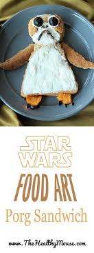 Star Wars Food Art Porgwich The Healthy Mouse Star Wars Food Food Food Art