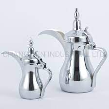 6.5 cm/ 2.5 inches bottom base diameter.* check with cooktop manufacture for. China 12oz Stainless Steel Arabic Coffee Pot Dallah Sliver Kettle China Pot And Coffee Price