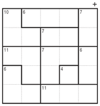 You can also solve the puzzles on the iphone/ipod touch/ipad. Calcudoku Rules