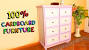 Cardboard Chest Of Drawers