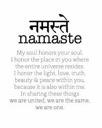 India When We Greet Namaste And The Meaning Behind It Yoga Quotes Namaste Yoga Quotes Yoga Symbols