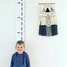 Fullin Kids Height Growth Chart Hanging Rulers Wood Frame