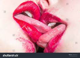 Deep Womans Kiss Female Love Lesbians Stock Photo 1093054118 | Shutterstock