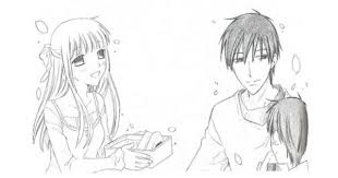 Fruits Basket Photo Kyo Tohru And Their Son Hajime Fruits Basket Fruits Basket Kyo Kyo And Tohru