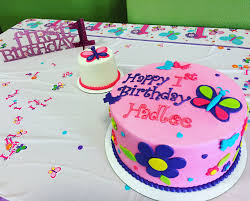 First Birthday Cake Images For Girls Baby Girl 1st Birthday Butterfly Flower Cake Smash Cake Amazing Cakes Cake Flower Cake