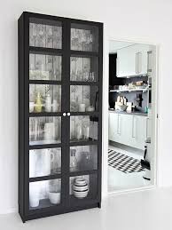 Billy Bookcase With Glass Doors From Ikea Great For Extra Dish Storage In Dining Room Bookcase With Glass Doors Home Home Decor