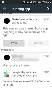 Service Measurementbrokerservice Is In Use Is Showing In My Application Process Stack Overflow