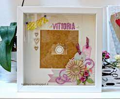 La Miky Crea Cornice 3 D Crafts Scrapbooking Projects Box Frames