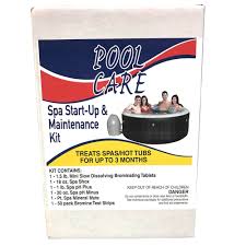 Pool Care 14890 Home 3 Month Spa Hot Tub Chemical Maintenance Kit With Bromine Walmart Canada
