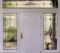 Stained glass was given its first, most popular taste of modernity with architect and designer frank lloyd wright's trademark linear style. Custom Stained Glass Entryways