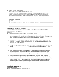 The forms in this packet may be used by parents that have a judgment of dissolution, judgments of separation, and unmarried parents who have obtained a judgment regarding custody, parenting time, and/or child support. Shared Parenting Plan Free Download
