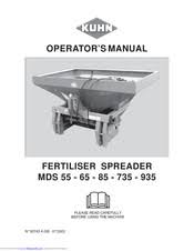 kuhn mds 55 operators manual pdf download