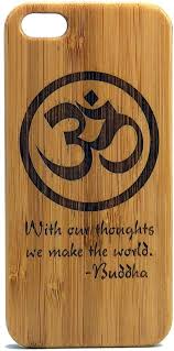From luxury leather to bulletproof polycarbonate, we've got your phone covered. Amazon Com Imakethecase Om Buddha Quote Iphone 6 Plus Or Iphone 6s Plus Case With Our Thoughts We Make The World Bamboo Wood Cover Skin Buddhist Symbol Mediation
