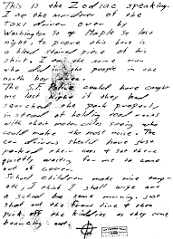 The Case Of The Zodiac Killer Unsolved Casebook