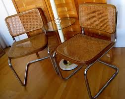 Marcel Breuer Cesca Chairs Model B32 Cantilever Thonet Knoll Modern Industrial Chrome And Cane Made In Italy 180 00 Chrome Chair Breuer Cesca Chair Chair