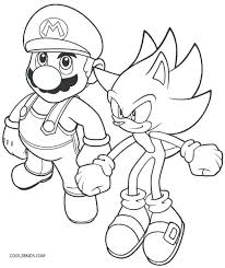 Mario And Sonic Coloring Pages 2 Super Mario Coloring Pages Pokemon Coloring Pages Animal Coloring Pages