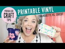 Printable Vinyl 101 Learn How To Print On Vinyl To Make Your Own Awesome Diy Vinyl Decals At Home Custom Printable Vi Printable Vinyl Inkjet Vinyl Diy Vinyl