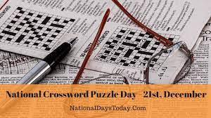 Themed crossword puzzles with a human touch. National Crossword Puzzle Day Things Everyone Should Know