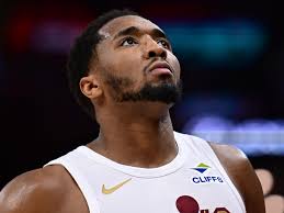 Donovan Mitchell participates in shootaround ahead of Game 5