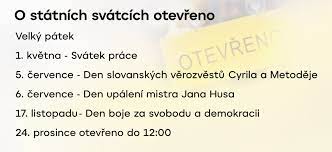 Seznam svátků v roce 2021, kdy jsou v polsku zavřené obchody. Blizi Se Hned Dva Statni Svatky Budou Mit Obchody Otevreno Tn Cz