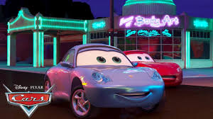 Although there are many changes to the open world in this game, there are still several areas and roads that remain the same. The Neon Lights Turn On At Radiator Springs Pixar Cars Youtube