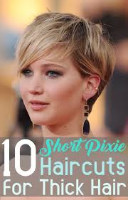 This one may look boyish but definitely looks stylish and cute. Top 10 Short Pixie Haircuts For Thick Hair