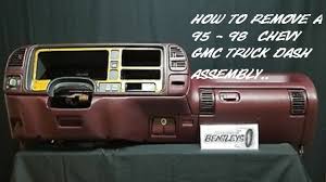 1995 1996 1997 1998 chevy gmc truck silverado sierra tahoe suburban yukon dashboard dash removal youtube 1995 1996 1997 1998 chevy gmc truck silverado sierra tahoe suburban yukon dashboard dash removal
