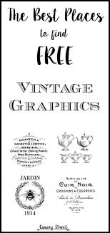 Over 5,000 available on our blog. The Best Places To Find Free Vintage Graphics Canary Street Crafts