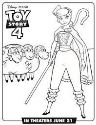 Download printable bo peep toy story 4 coloring page. Kids N Fun De 17 Ausmalbilder Von Toy Story 4