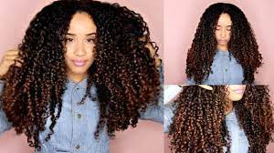 And, the interesting ingredients of the soufflé is the bamboo milk and the. Moisturizing Curly Hair Routine Bomb Youtube
