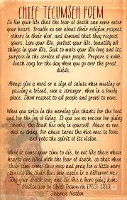 Chief Tecumseh Poem Live Your Life Spiral Notebook For Sale By Celestial Images