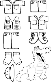 Australian Playtime Paper Doll Outline To Colour Or Print In Different Colors As An Australian We Don T All Where Khaki S Paper Dolls Australia Clothes Paper