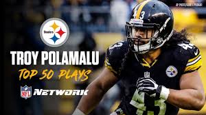 The american football player is married to theodora polamalu, his starsign is aries and he is now 40 years of age. Nfl Throwback Troy Polamalu S Top 50 Plays Pittsburgh Steelers Youtube