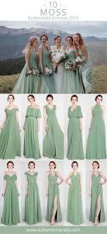 Top 10 Moss Bridesmaid Dresses For Wedding Season 2019 Wedding Weddinginspiration Unique Bridesmaid Dresses Green Bridesmaid Dresses Moss Bridesmaid Dress