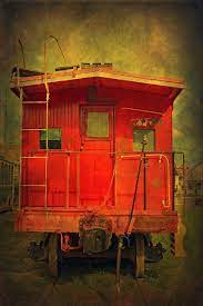 The Red Door Old Train Old Trains Train Art