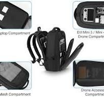 Amazon.com: PEKREWS Mini 3 caso, resistente al agua, estuche de transporte  portátil para drones de viaje, mochila para DJI Fly más accesorios ...
