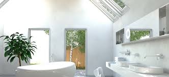 La salle de bain sous pente est habituellement éclairée avec une fenêtre de toit ou une lucarne, e qui lui donne un avantage important qui, selon moi compense entièrement la hauteur sous plafond la surface de la salle de bain sous pente. Salle De Bain Sous Pente 5 Idees De Realisations Bien Concues Mesdepanneurs Fr