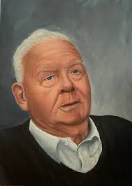 Papa Can You Hear Me...Yentl..Barbra.. .in acrylic by TOM...revisited..  framed.