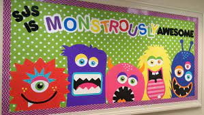 What's more important is to create a learning space that is as welcoming as possible for your students. Monster Bulletin Board Monster Theme Classroom Monster Bulletin Boards Halloween Bulletin Boards