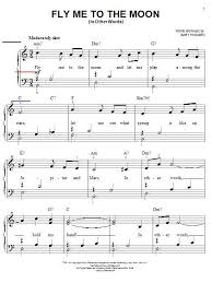 Fly Me To The Moon In Other Words Sheet Music Frank Sinatra Easy Piano Pianomusic In 2020 Piano Sheet Music Letters Piano Music Easy Piano Sheet Music Free