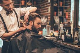 Healthy hair without high maintenance. Man Having Haircut Salon In Harrisburg Pa Barber Shop Makeover Studio Barber