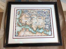 Tamora Pierce Tortall Map In 2020 Pierce Map Photo Frame