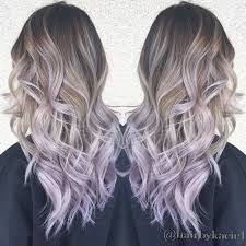 Image Result For Light Purple Hair Tips Blonde Hair Lilac Hair Balayage Hair