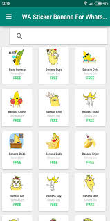 Funny Banana Emoji Wastickerapp For Whatsapp Fur Android Apk Herunterladen