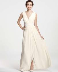 Goddess V Neck Wedding Dress Ann Taylor Second Wedding Dresses Gorgeous Dresses Wedding Dress Inspiration