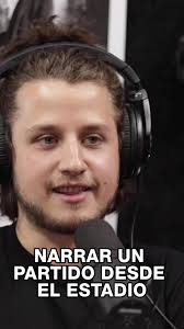 Los problemas de narrar un partido desde el estadio @santiago_fourcade