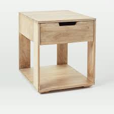 Pure Storage Side Table Whitewash Side Table Wood Furniture Side Tables Side Table